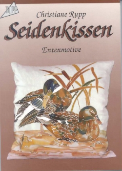 Seidenkissen – Entenmotive